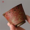 【中式自然古风元素❗️雅致茶事器型物美】老岩泥满山红赭石釉小茶杯 品茗杯陶瓷侘寂杯个人杯功夫茶杯茶盏。jb 商品缩略图3