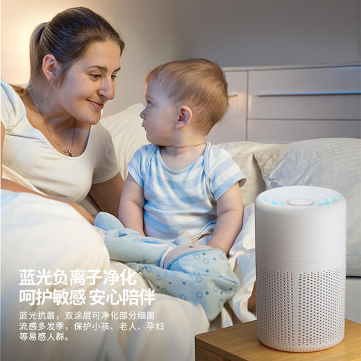 【除醛强升级】空气净化器 家用除甲醛去异味净化器 桌面室内除尘USB空气净化器 商品图2
