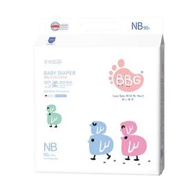 BBG蓝芯婴儿纸尿裤羽柔奢护系列 NB-90片