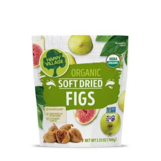Happy Village有机无花果干100g 商品图0