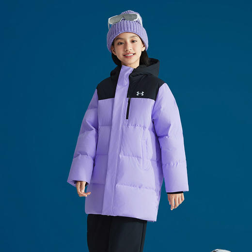 【小舒专属-爆款福利】Under Armour安德玛儿童中长款羽绒服254306303 商品图3