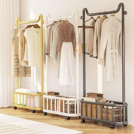 衣服别堆椅子上！分区收纳，一架搞定！【意式极简猫耳衣帽架】万向轮 可移动衣帽架 晾衣架 20斤承载 防水耐造  高颜值 耐看好用 方便简洁 多款式可选！ #M663 商品图1