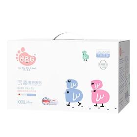 BBG蓝芯婴儿学步裤羽柔奢护系列 XXXL码-34片