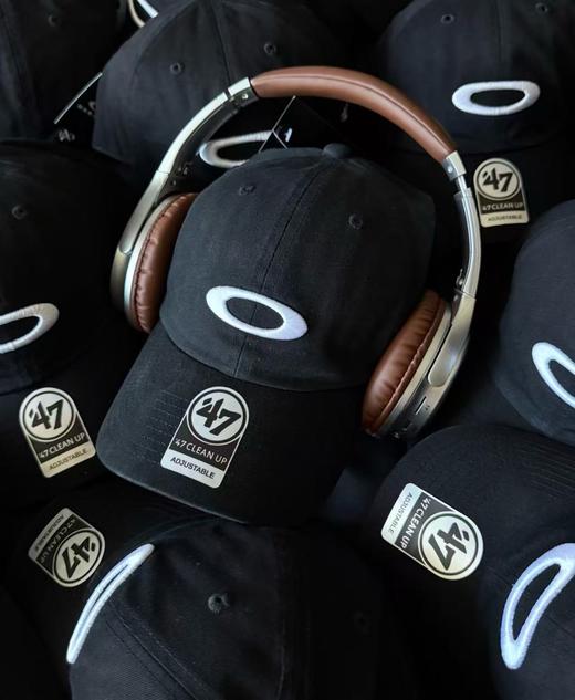 🇺🇸欧克利美式鸭舌帽47联名刺绣字母男女遮阳帽！ 商品图3