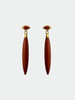 ABOAB｜Navette Earrings (Red Jasper) [ 耳环  金红石 ]【WITHIN THE HORIZON】 商品缩略图0