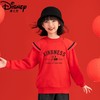 迪士尼女童加绒卫衣冬季新款洋气儿童冬装打底衫加厚外穿学院风潮 商品缩略图5
