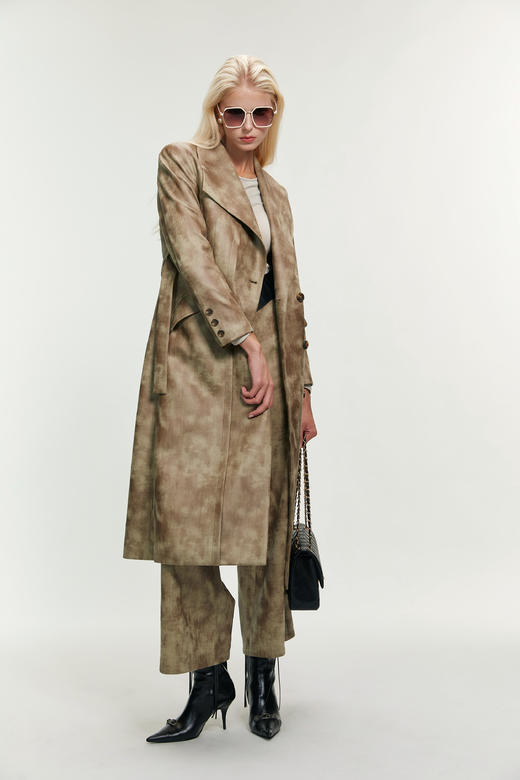 SAFICOO 职场干练 优雅气质型风衣 商品图0