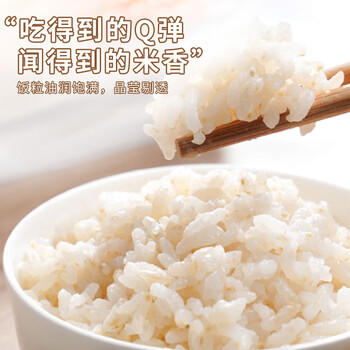 吾爱吾谷有机胚芽米2025当季新米留胚率≥90%东北粳米带胚芽大米留胚米5斤 /粮油调味 /米 /胚芽米 商品图0