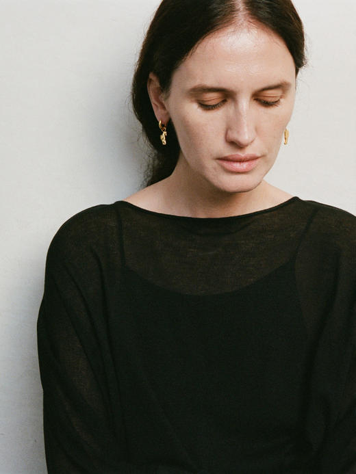 ABOAB｜Pony Pair Hoops Earrings [ 耳环 银 / 金 ]【WITHIN THE HORIZON】 商品图3