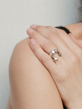 ABOAB｜Horseshoe Ring [ 开口戒指 银 / 金 ]【WITHIN THE HORIZON】
