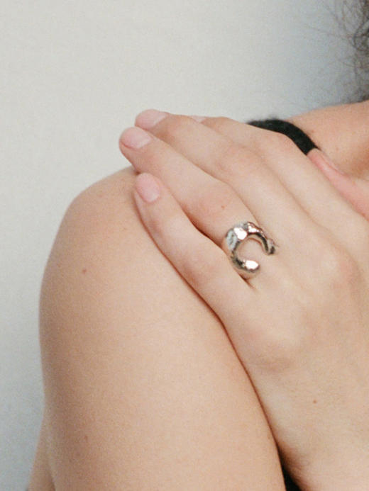 ABOAB｜Horseshoe Ring [ 开口戒指 银 / 金 ]【WITHIN THE HORIZON】 商品图0