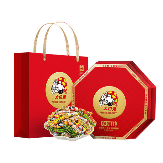 大白兔锦鲤礼九宫格600g 商品图0