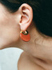 ABOAB｜Hoorseshoe Hoops Earrings [ 耳环 银黑玛瑙 / 金红石 ]【WITHIN THE HORIZON】 商品缩略图0