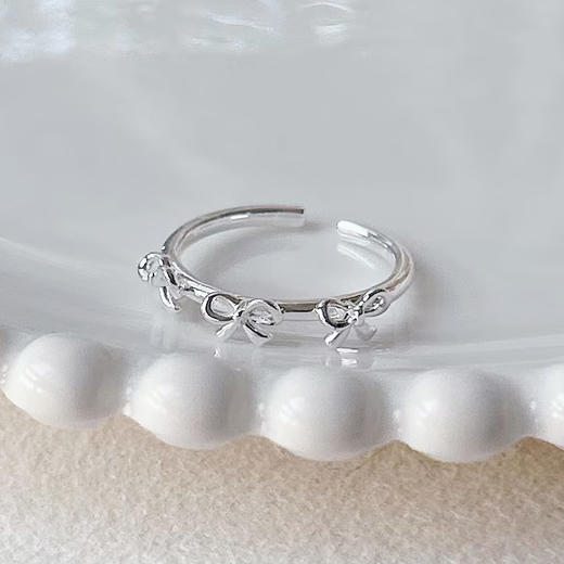 百搭开口蝴蝶结戒指-纪念日百货门店同款163496151 商品图0