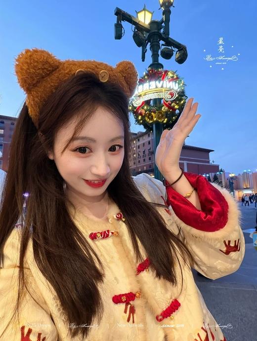 开运战袍两面穿小马提花羽绒服 商品图6