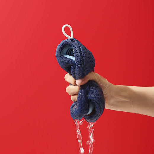 【马年！新款加厚擦手巾】 刺绣文字吸水家用方巾好物 生活用品 儿童珊瑚绒擦手毛巾 商品图3