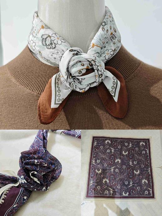 58C673真丝棉方巾 商品图1