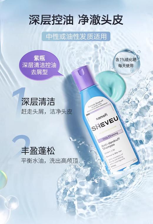 Selsun Blue洗发水 - 紫盖 200ml 商品图1