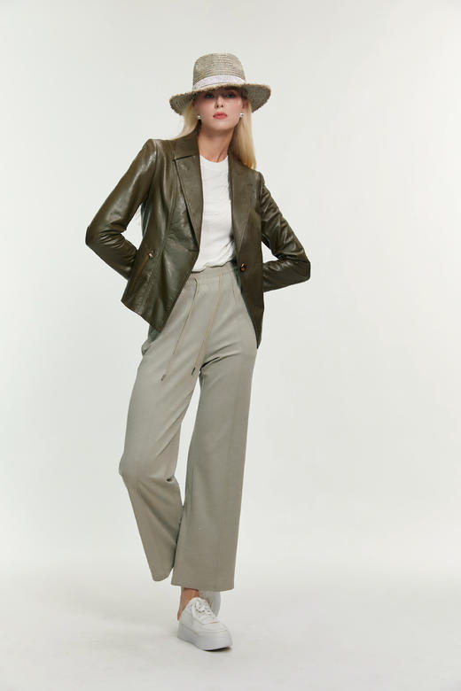 SAFICOO 优雅气质型 绵羊皮小皮衣 商品图3