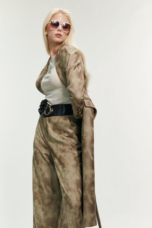 SAFICOO 职场干练 优雅气质型风衣 商品图2