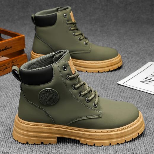 男女同款情侣马丁靴 柔软舒适 防滑耐磨 增高显瘦 潮飒百搭 商品图4