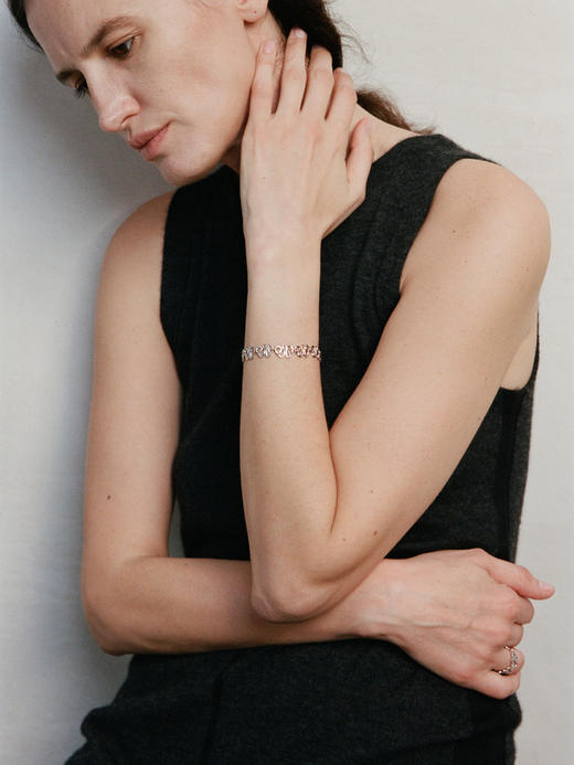 ABOAB｜U Sequence Chain Bracelet [ 手链 银 / 金 ]【WITHIN THE HORIZON】 商品图2