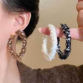 毛绒绒耳圈秋冬耳饰-纪念日百货门店同款168445011