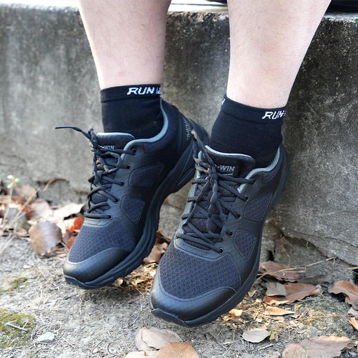 多威跑步鞋男黑色轻便户外体能训练鞋越野跑鞋专业运动鞋PA55701 商品图3