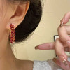 红色银针耳圈-纪念日百货门店同款168645857 商品缩略图3