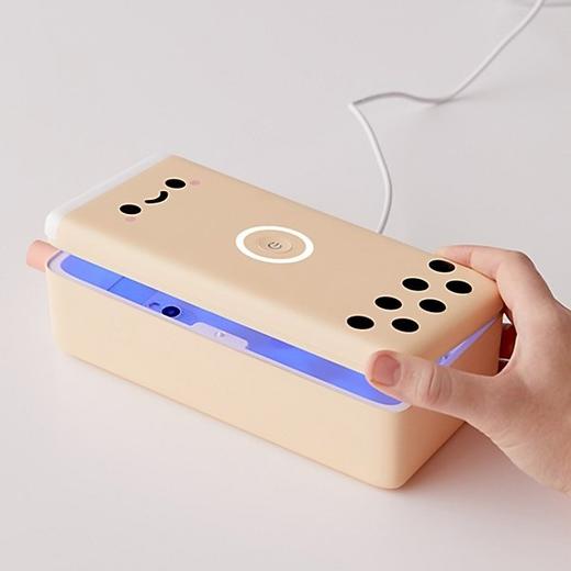 珍珠波霸奶茶主题消毒盒  UV-C紫外线消毒 手机耳机小物品 商品图0