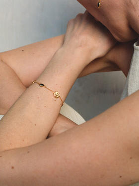 ABOAB｜Bird's Eye Bracelet [ 手链 银蓝珐琅 / 金黑珐琅 ]【WITHIN THE HORIZON】