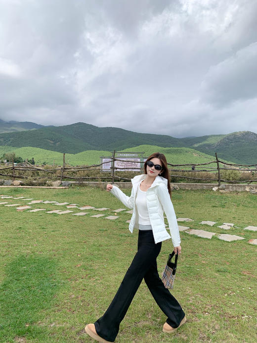 <曾小咸推荐>【149元任选2件】现货！百搭撞色腰头休闲裤 商品图9