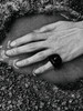 ABOAB｜gold Swirl Ring [ 闭口戒指 金黑玛瑙 ]【WITHIN THE HORIZON】 商品缩略图0