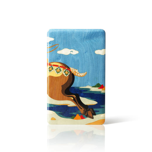 镶嵌“千里马”主题雪茄便携保湿盒 商品图1