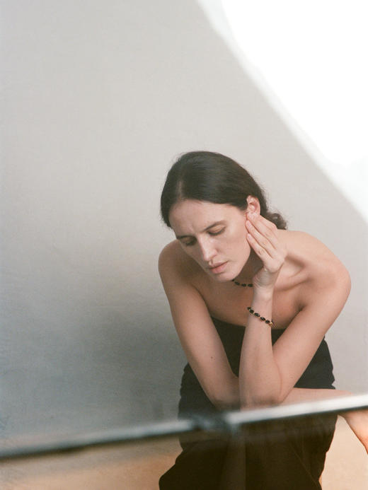 ABOAB｜gold Skipping Bracelet [ 手链 金黑玛瑙 / 金红石 ]【WITHIN THE HORIZON】 商品图2