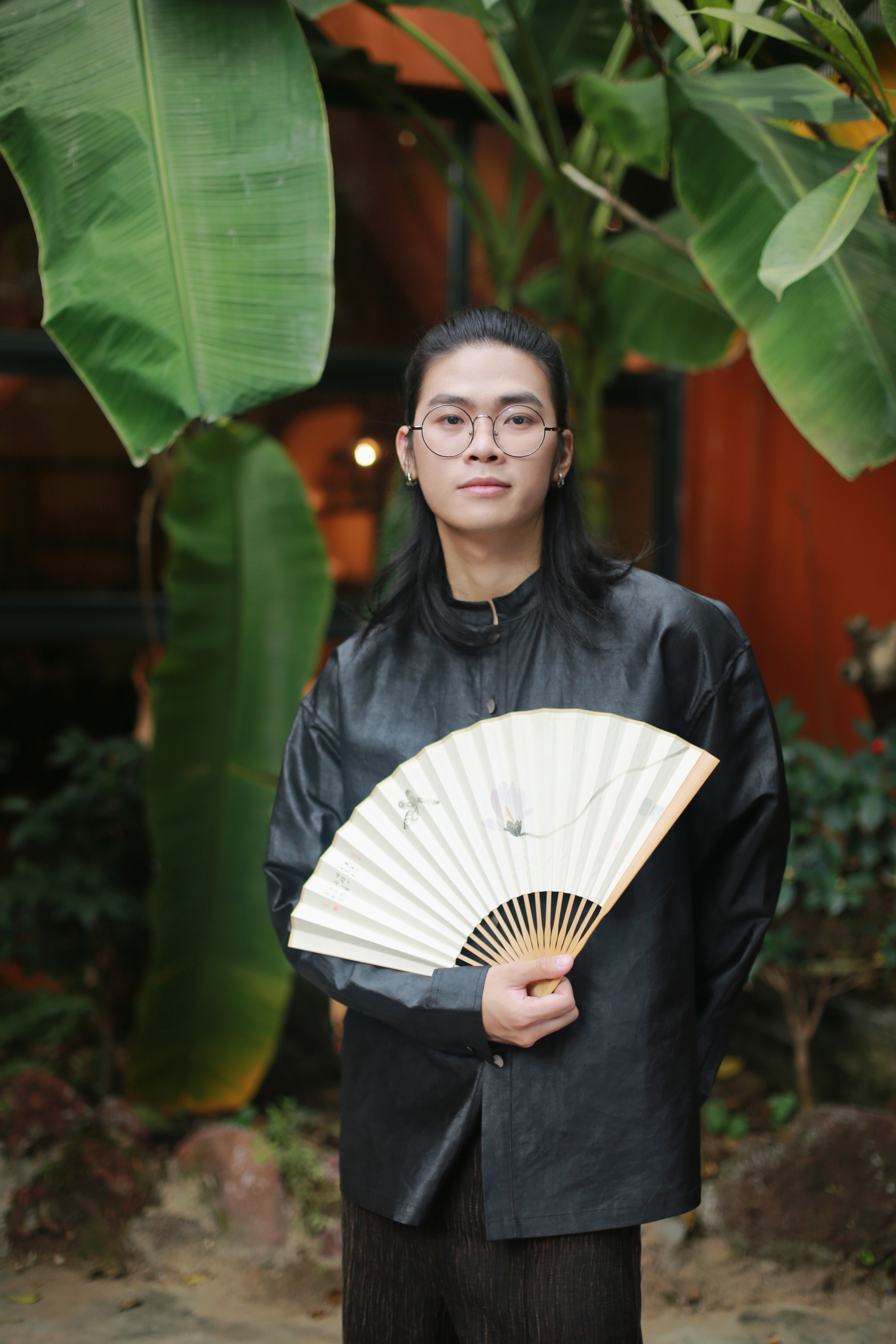 漫物记平板立领单口袋衬衫M268