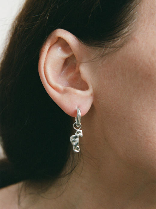 ABOAB｜Pony Pair Hoops Earrings [ 耳环 银 / 金 ]【WITHIN THE HORIZON】 商品图1