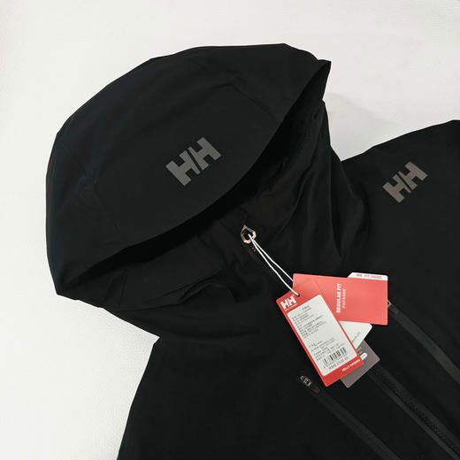 原单正品海丽汉森HELLY HANSEN男士户外登山防寒防风冲锋衣羽绒服，
黑色：L XXL 商品图3