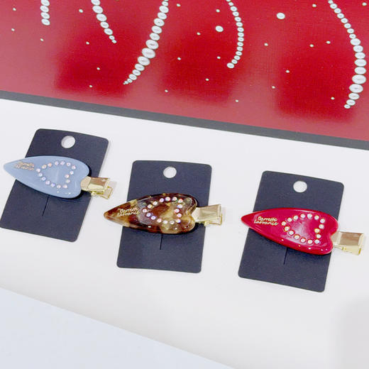 爱心排钻chic边夹-纪念日百货门店同款167997341 商品图3