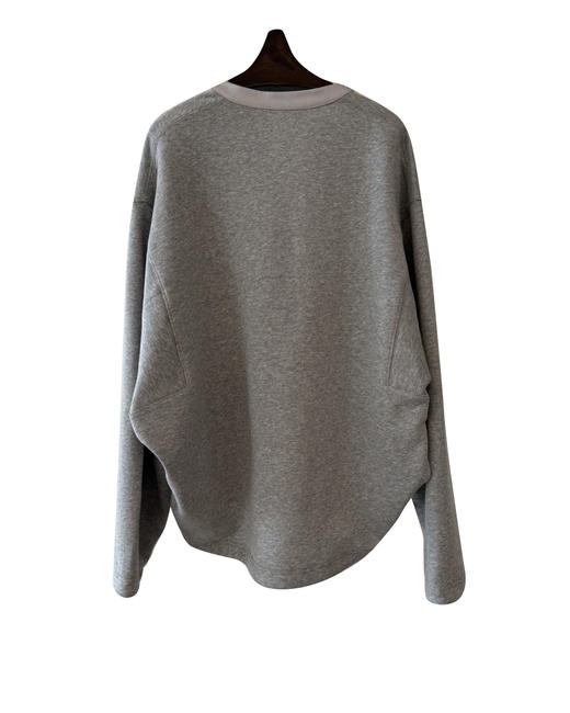 女款棉质V领宽松上衣 可配套装hu 商品图1