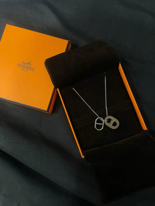 爱马仕 O‘Maillon 猪鼻子 项链 商品图0