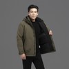高档冲锋衣羽绒服男士多巴胺冬季新款连帽短款纯色简约防寒服美式 商品缩略图5