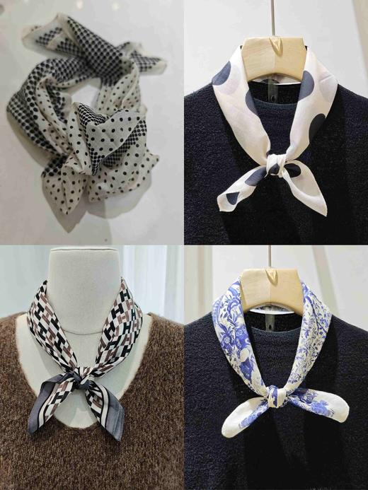 58C672真丝棉小方巾 商品图1