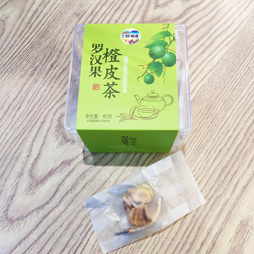 金丝菊茉莉花桂花橙皮罗汉果茶40g 商品图4