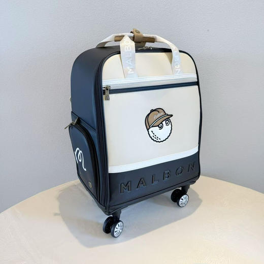 出韩国原单MB 高尔夫拉杆箱，真皮材质。颜值与实用并存！耐用材质，轻巧便携，出行好伙伴。
两个色。 商品图3