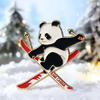 熊猫运动徽章冰雪项目系列 商品缩略图2