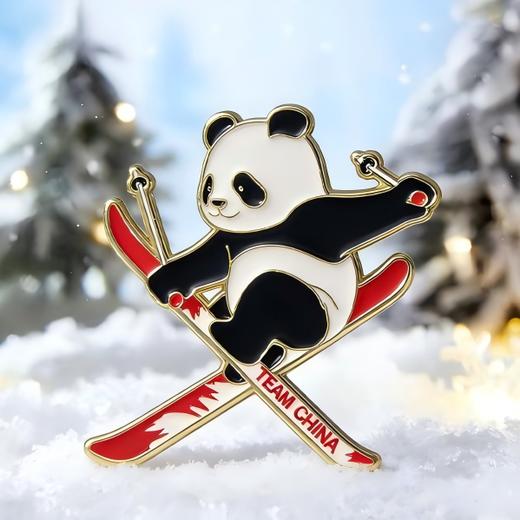 熊猫运动徽章冰雪项目系列 商品图2