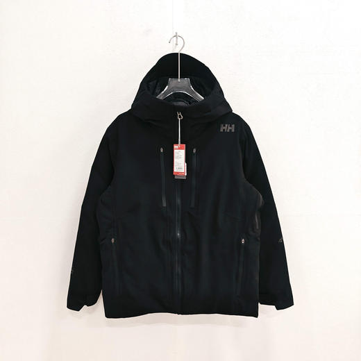 原单正品海丽汉森HELLY HANSEN男士户外登山防寒防风冲锋衣羽绒服，
黑色：L XXL 商品图1