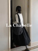 天猫同步【好品质超模质感】拉夏贝尔/La Chapelle立体捏褶高腰显瘦A字长款半身裙~垂感不易皱 商品缩略图9