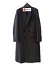 女款双排扣长款羊毛大衣hu024 商品缩略图0